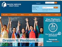 Tablet Screenshot of pacificservice.org